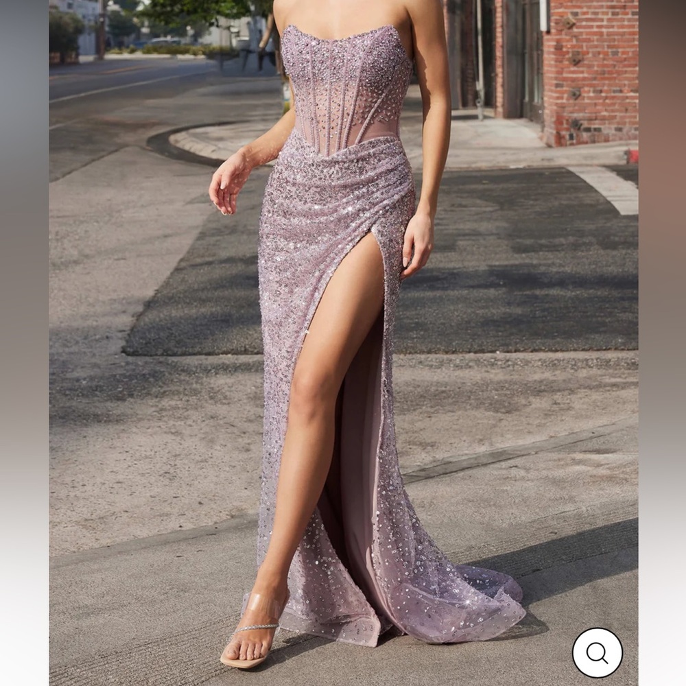LaDivine Lavender Evening Gown